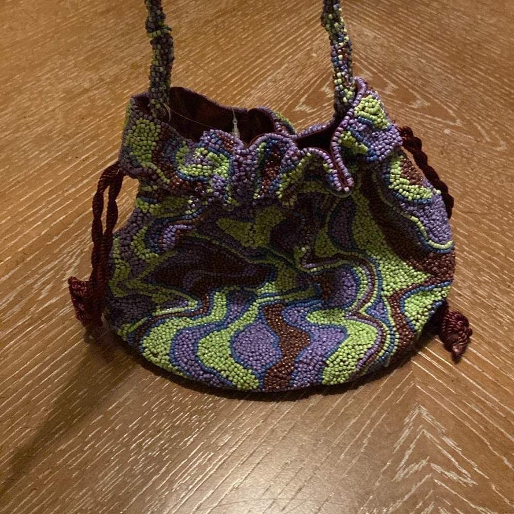 Free people, beautiful beaded bag